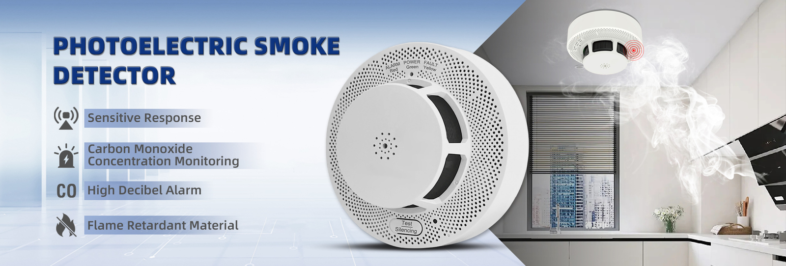 calidad Detector de gases fábrica